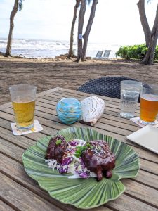 Ribs at Lava Lava Beach Club in Kauai
