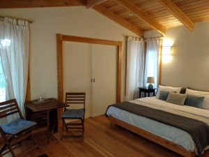 Bedroom in the Owl Suite at Farmersdotter