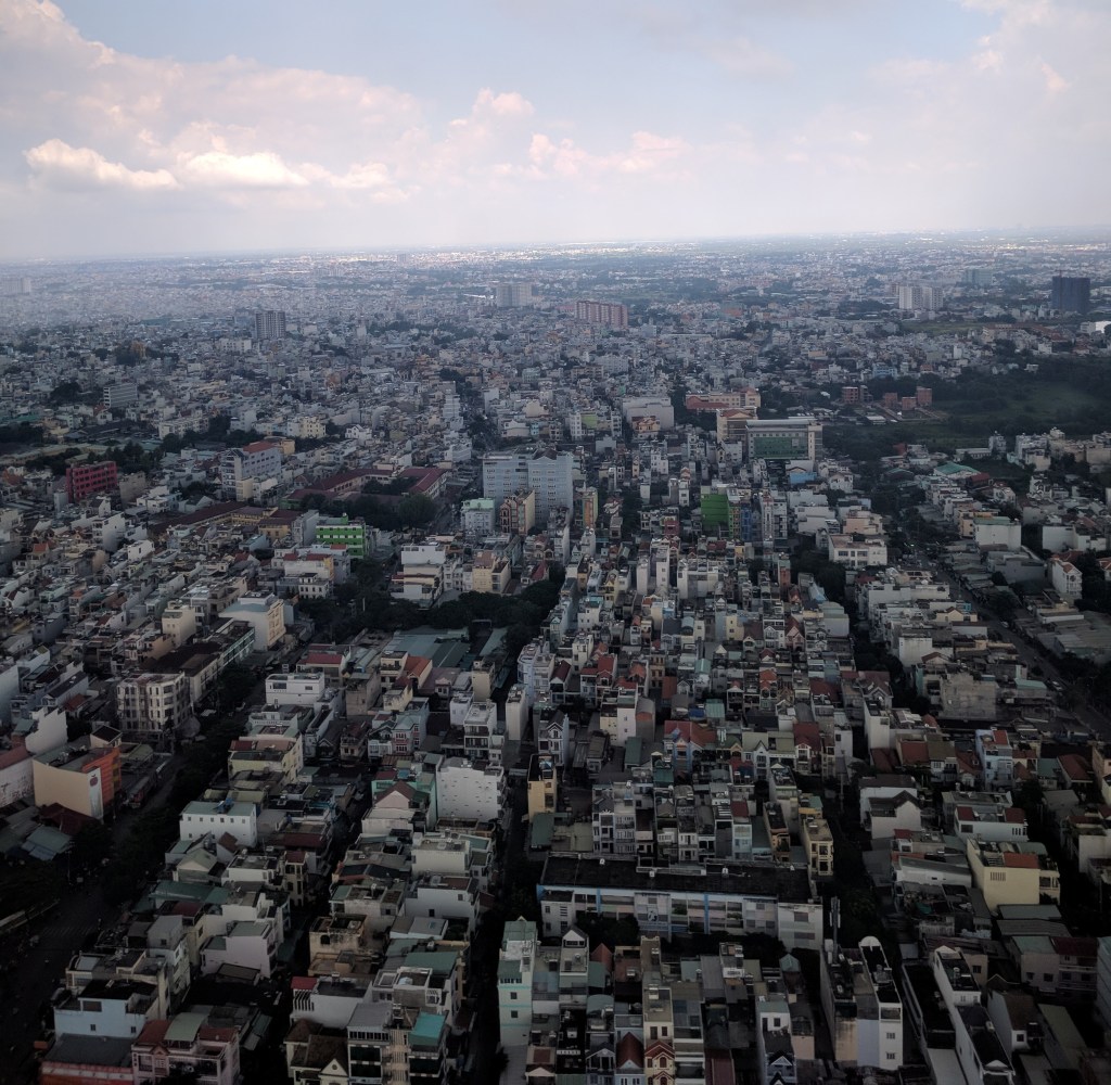 Landing at SGN - Ho Chi Minh Airport