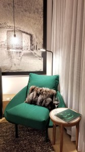 Very comfortable chair for reading or watching TV