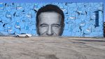 Robin Williams and Genie Mural in Chicago