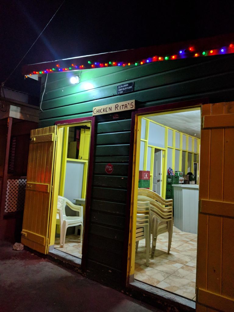 Chicken Rita's entrance