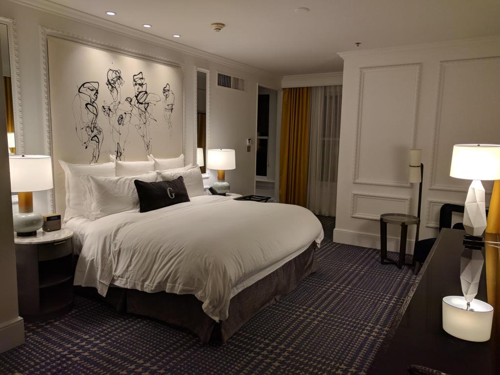 Our room in San Diego at the US Grant, Luxury Collection Hotel