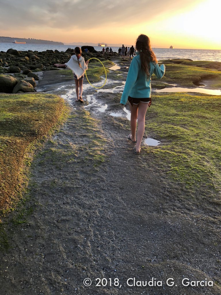 The Girls at Stanley Park by Claudia G. Garcia