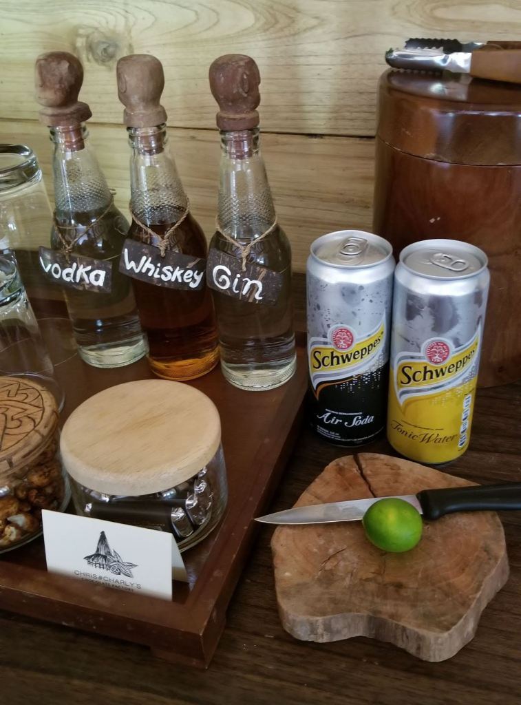 Alcohol refilled daily