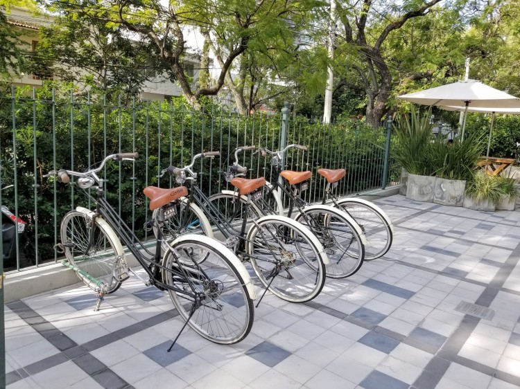 Bikes at Casa Habita in Guadalajara