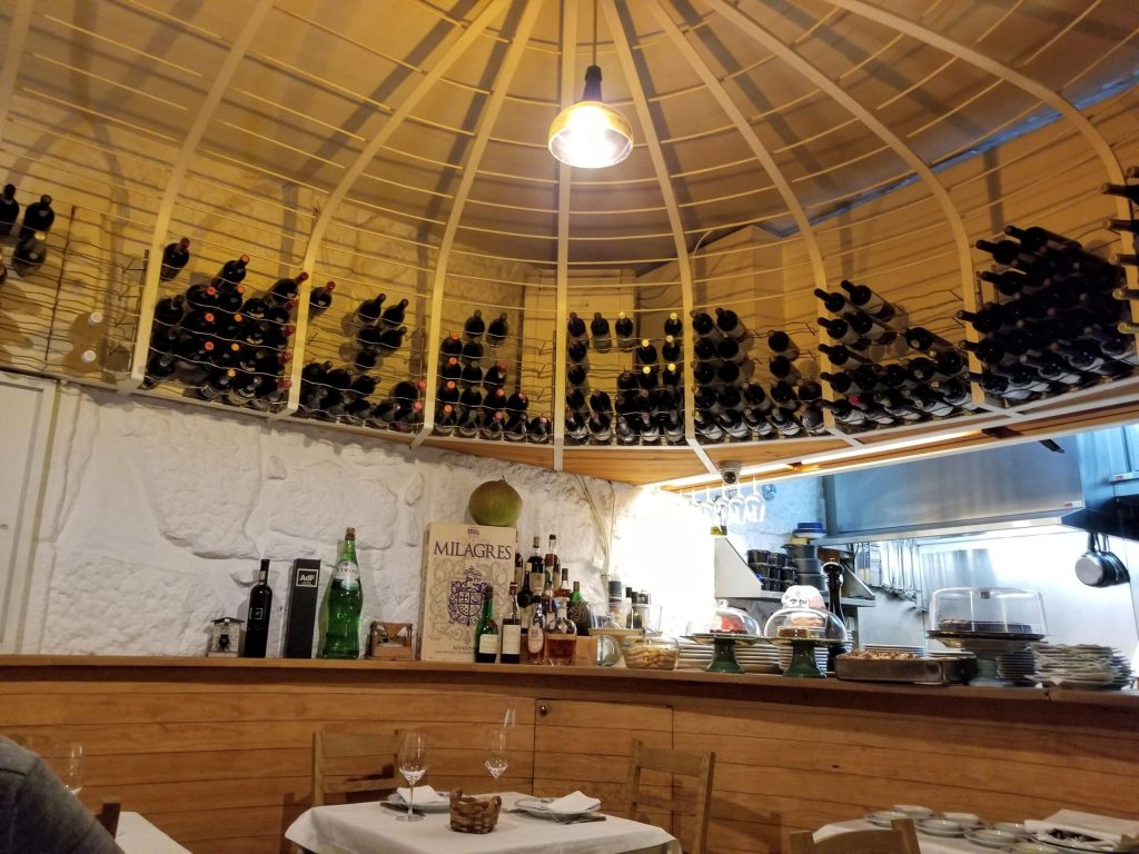 Inside at Taberna Dos Mercadores