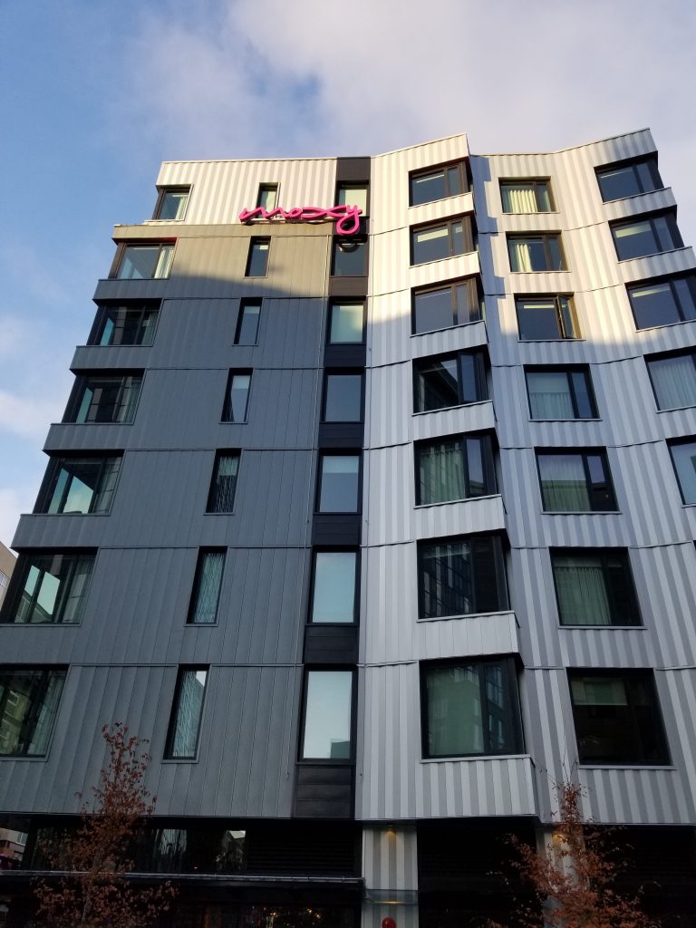 Hotel from the outside