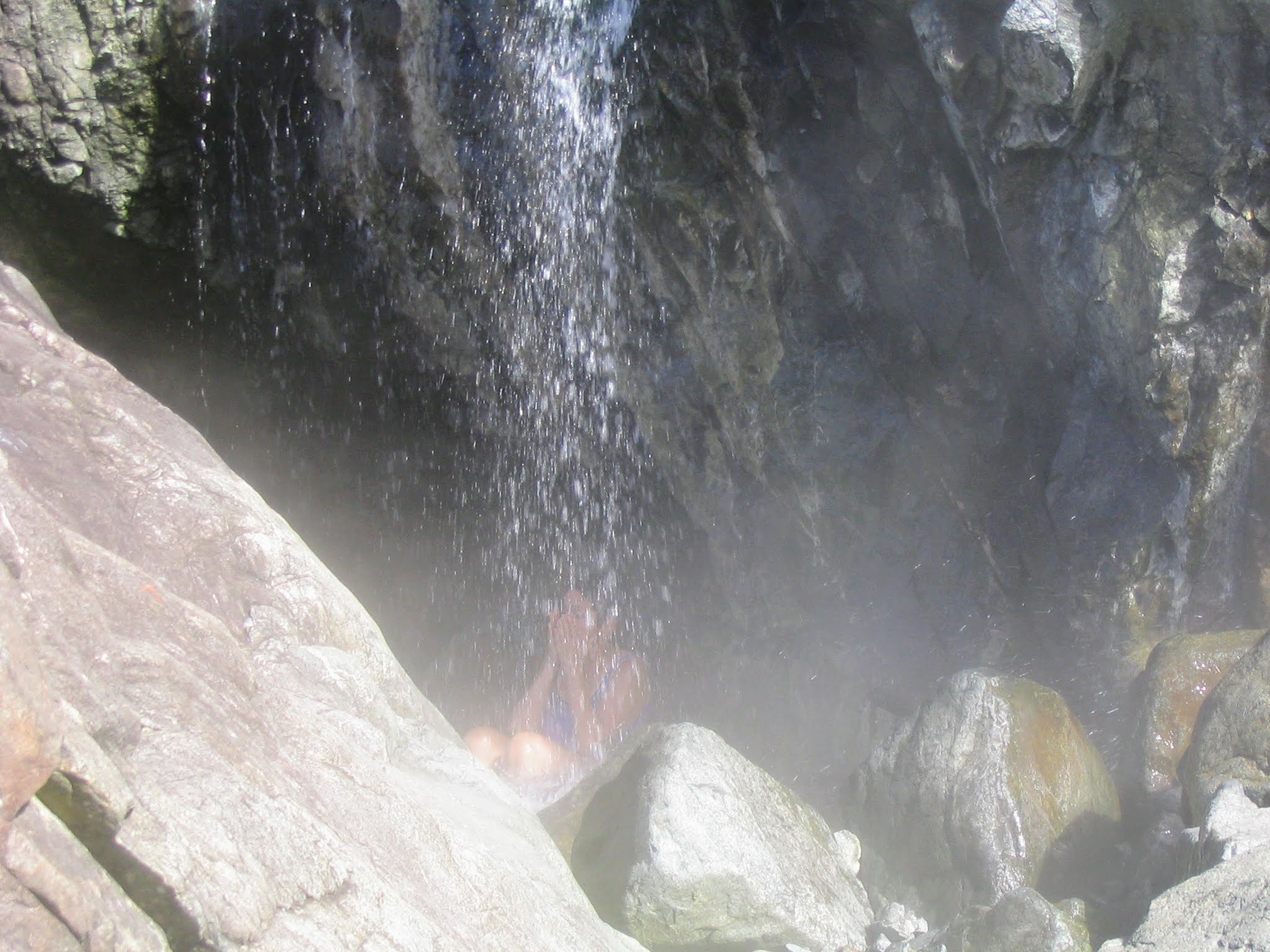 The Hot Springs in Tofino; it takes 1.5 hours by boat to get here.
