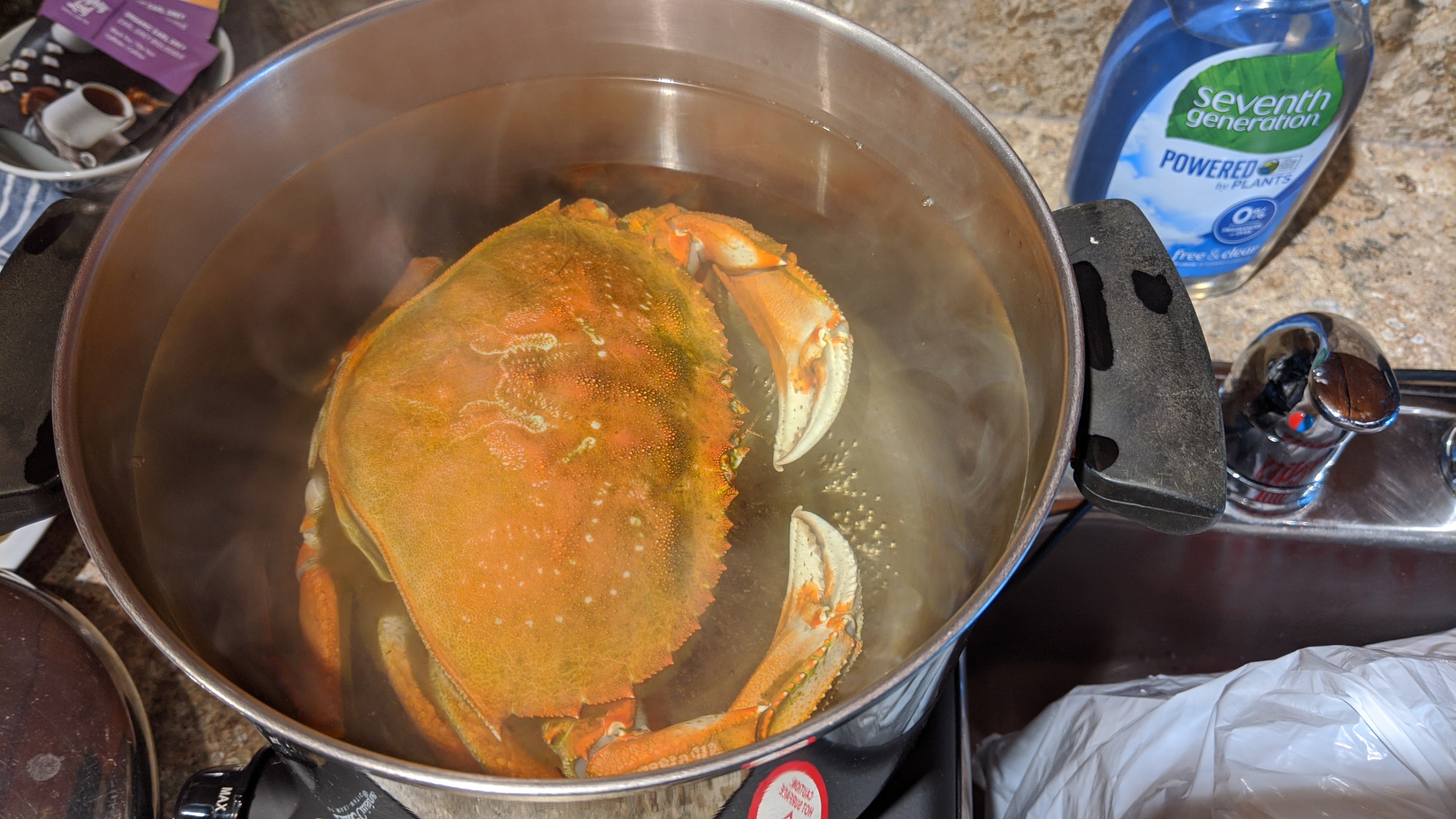 The Crab Lady: We cooked the crab at The Shoreline