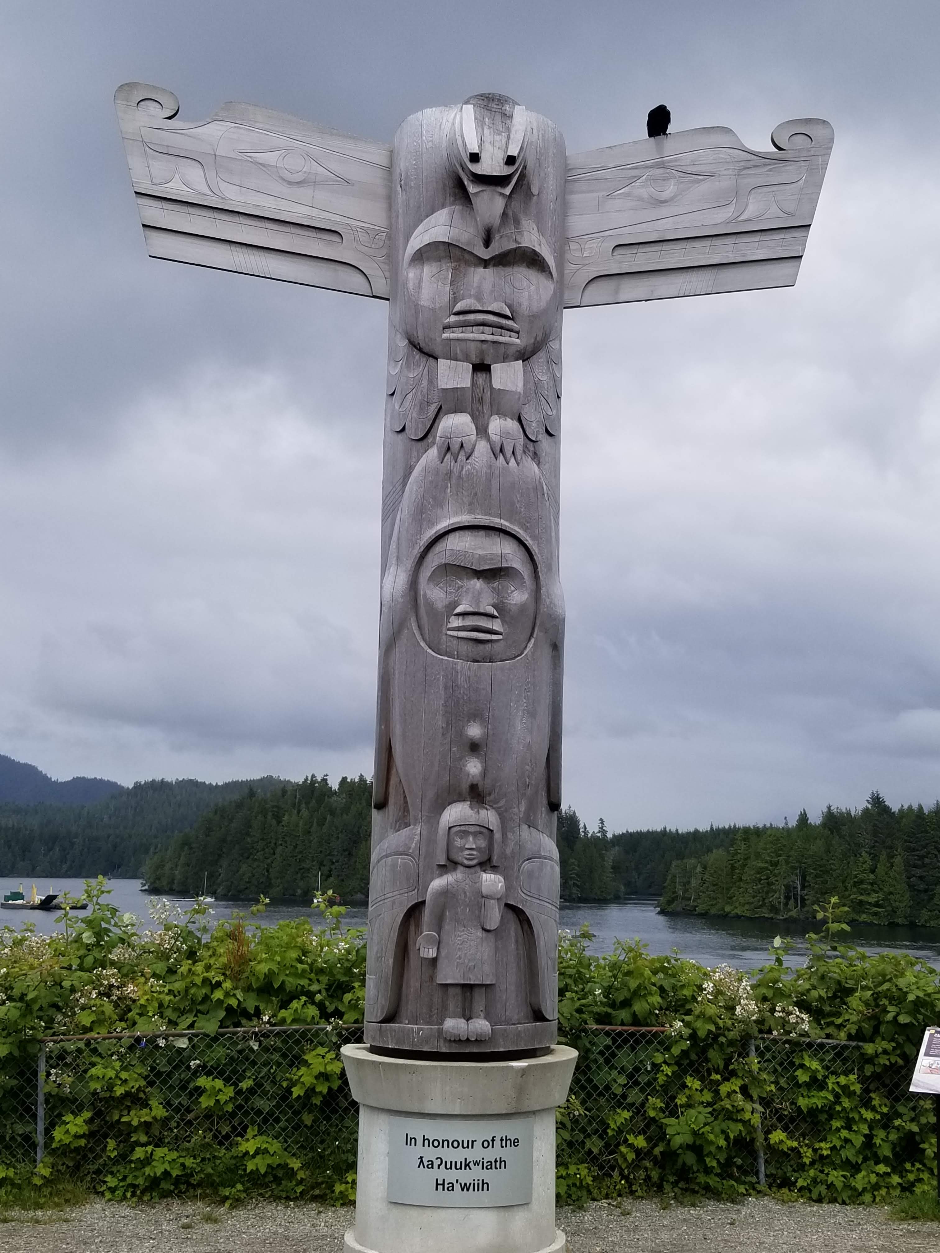 Totem in Tofino