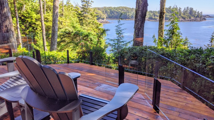 A Snug Harbour Inn: The Sawadee Room Deck