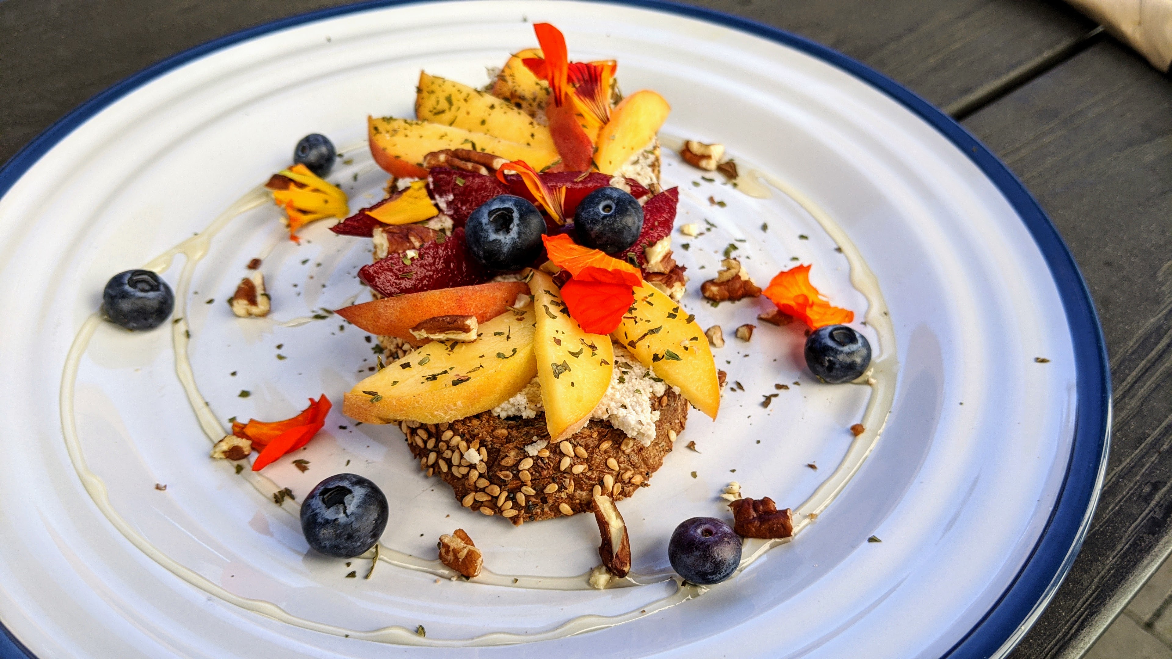 Summer toast at Wayne and Freda