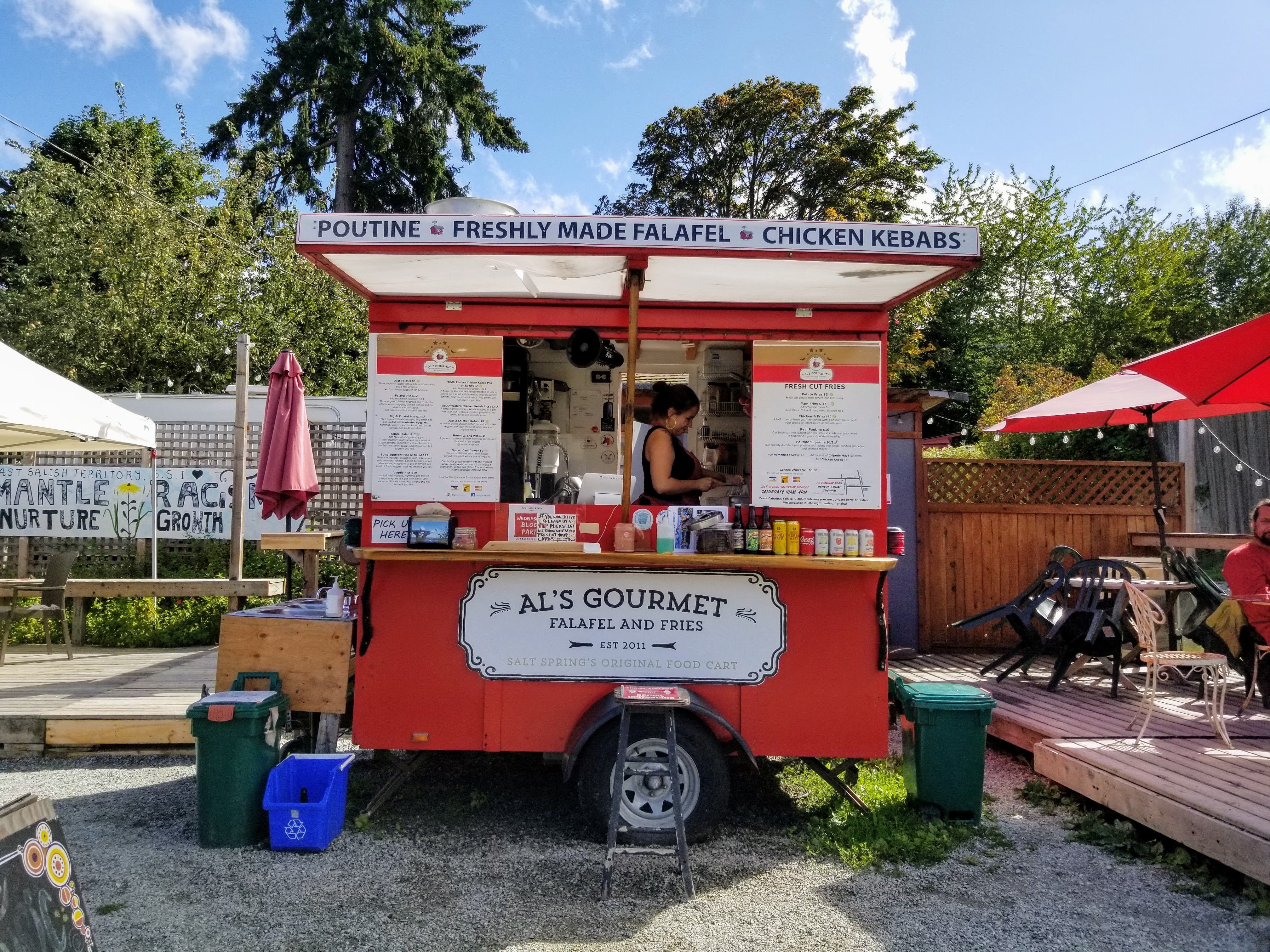 Al's Falafel and Fries Food Truck