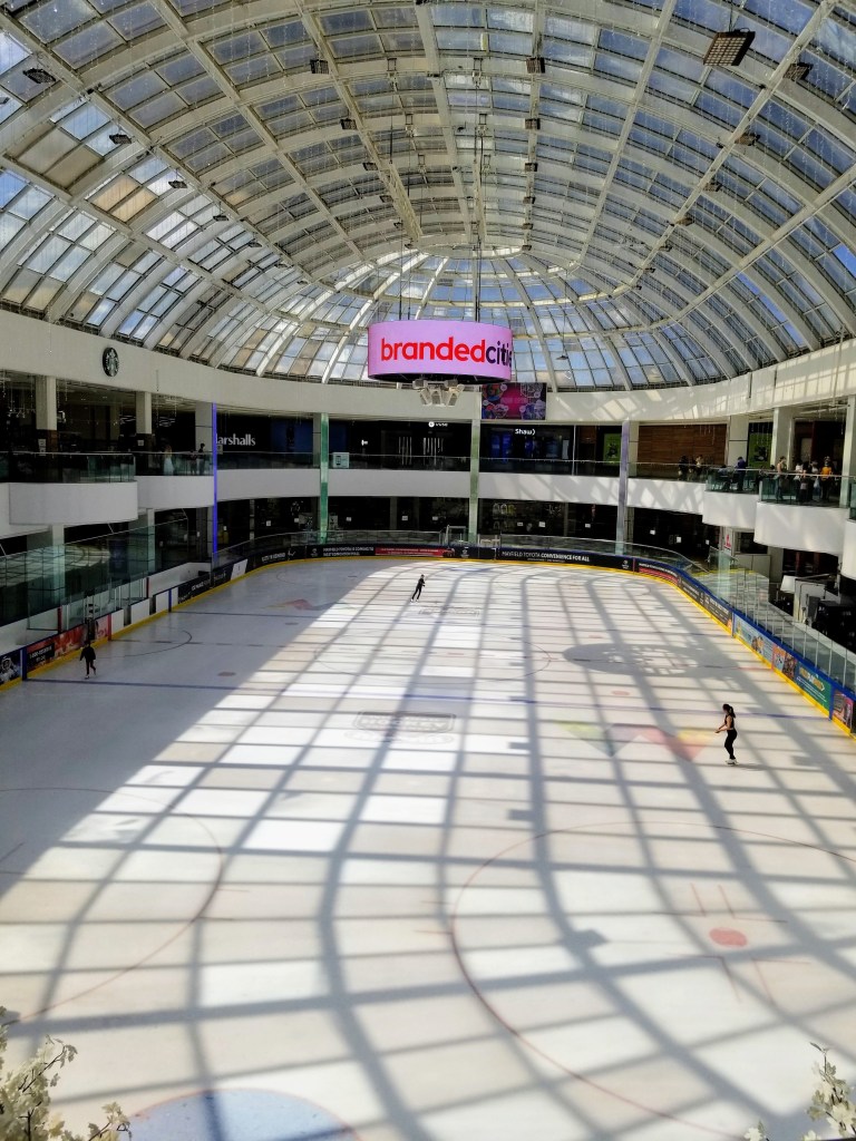 West Edmonton Mall: skating rink