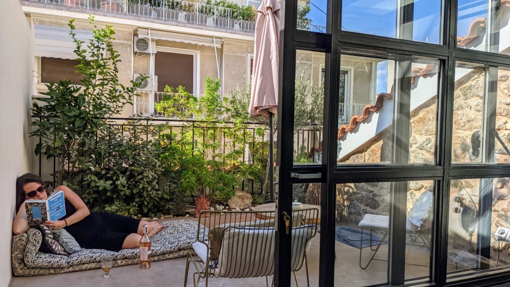 Our room at Monsieur Didot, a small boutique hotel in Kolonaki