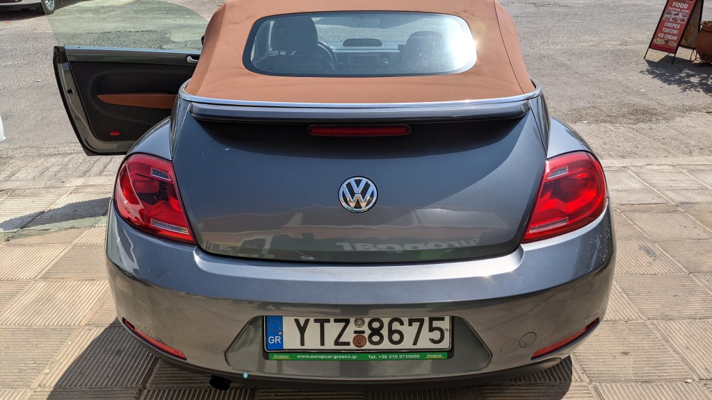 Europcar Upgrade: Volkswagen Beetle Vintage Convertible
