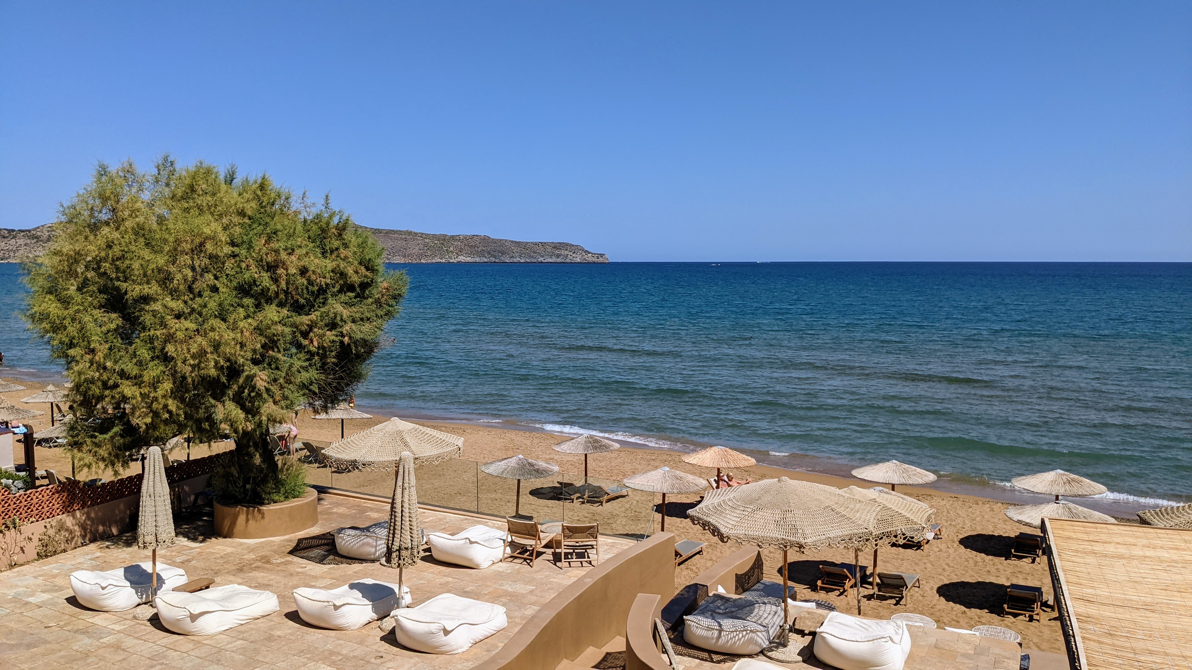 Our room - "Revelation" at The Theodore Boutique Hotel: view from balcony