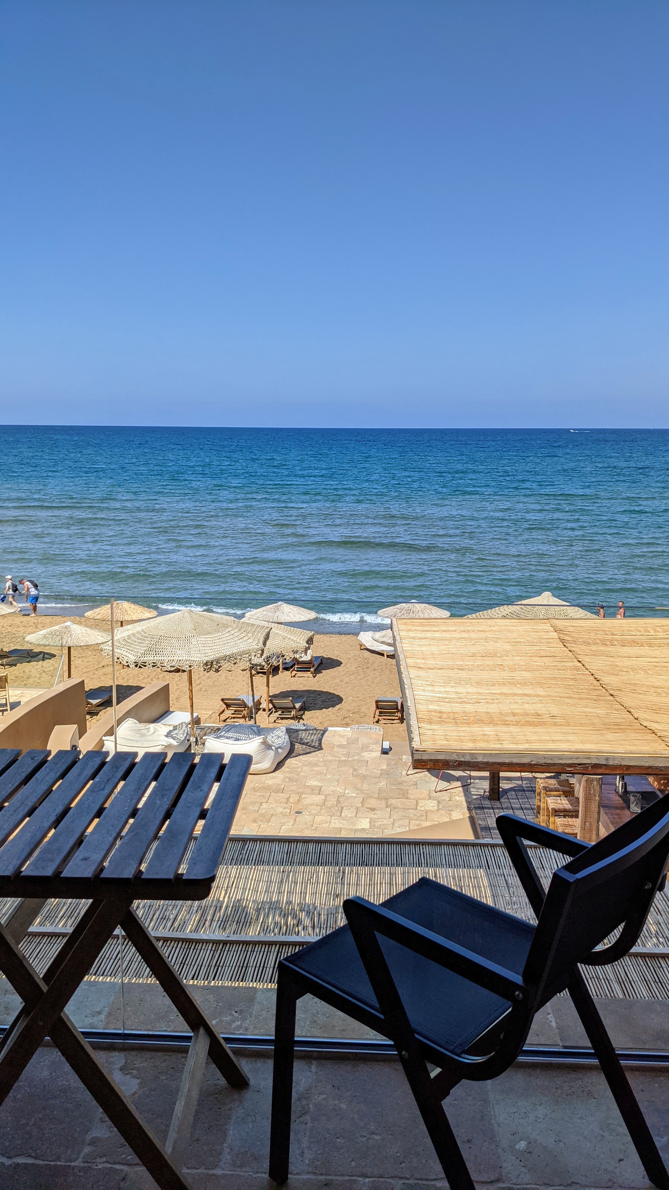 Our room - "Revelation" at The Theodore Boutique Hotel: view from balcony