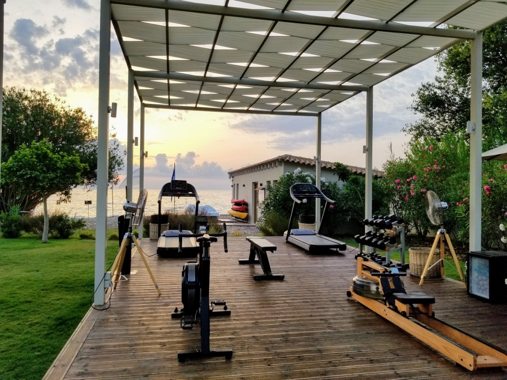 Domes Miramare Corfu: Outdoor gym