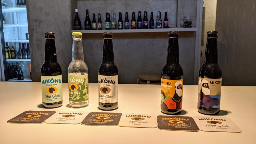 Mikonos Brewing: beer tasting