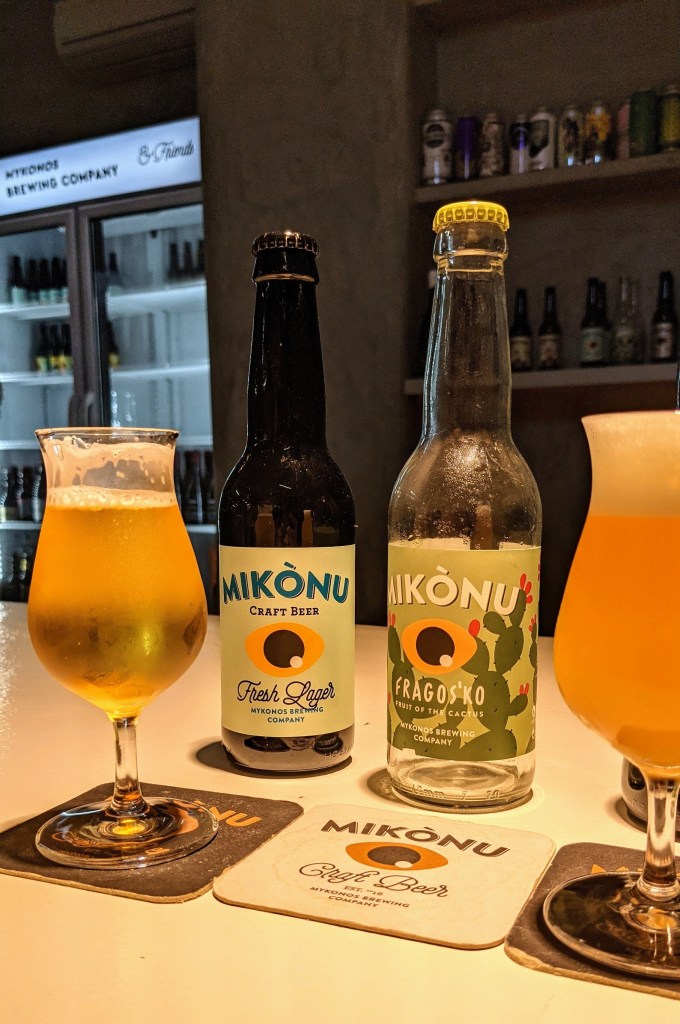 Mikonos Brewing: beer tasting