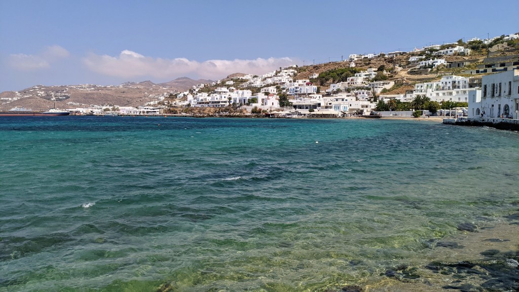 Mykonos Town: by the water