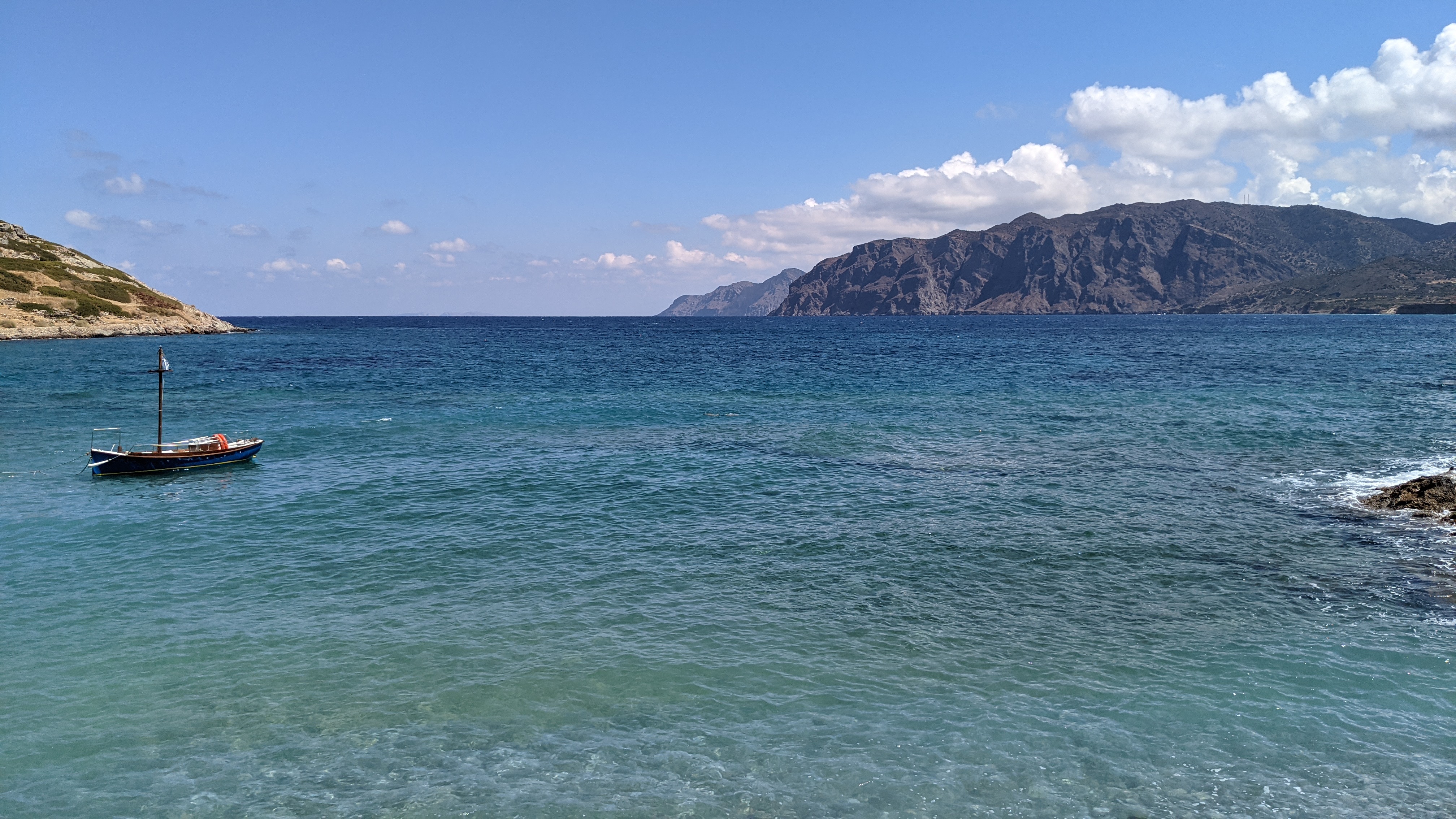 Mochlos village on the east side of Crete